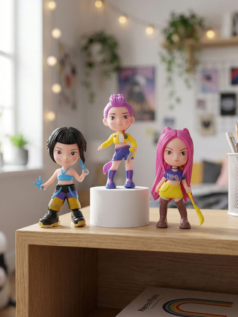 Figurines Kpop Demon, Ensemble Jouets Collection Mignons Uniques Et