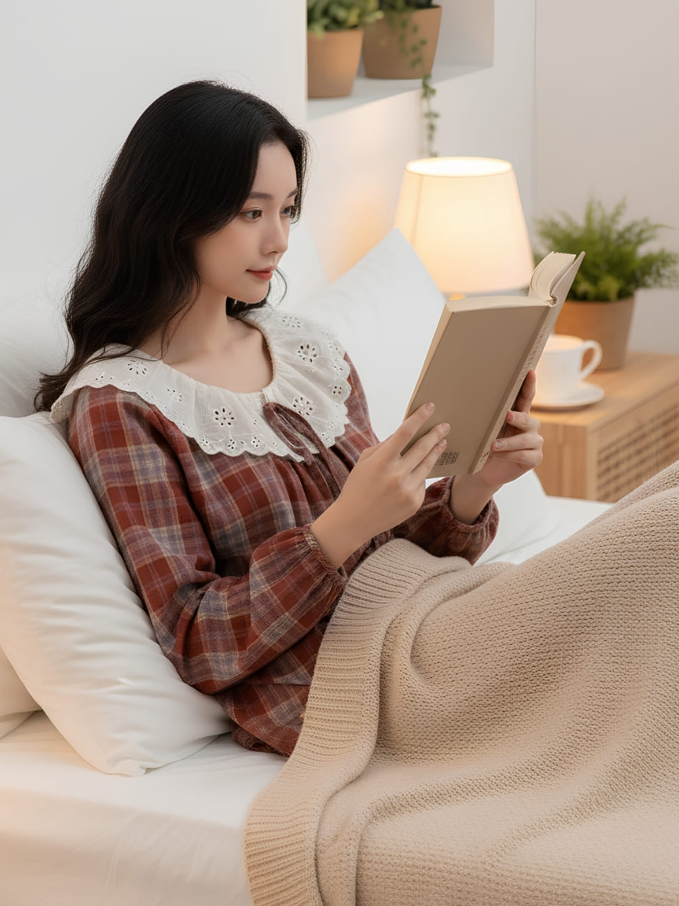 IMG_01_2026_pyjama_coréen_à_carreaux_pour_femme_2
