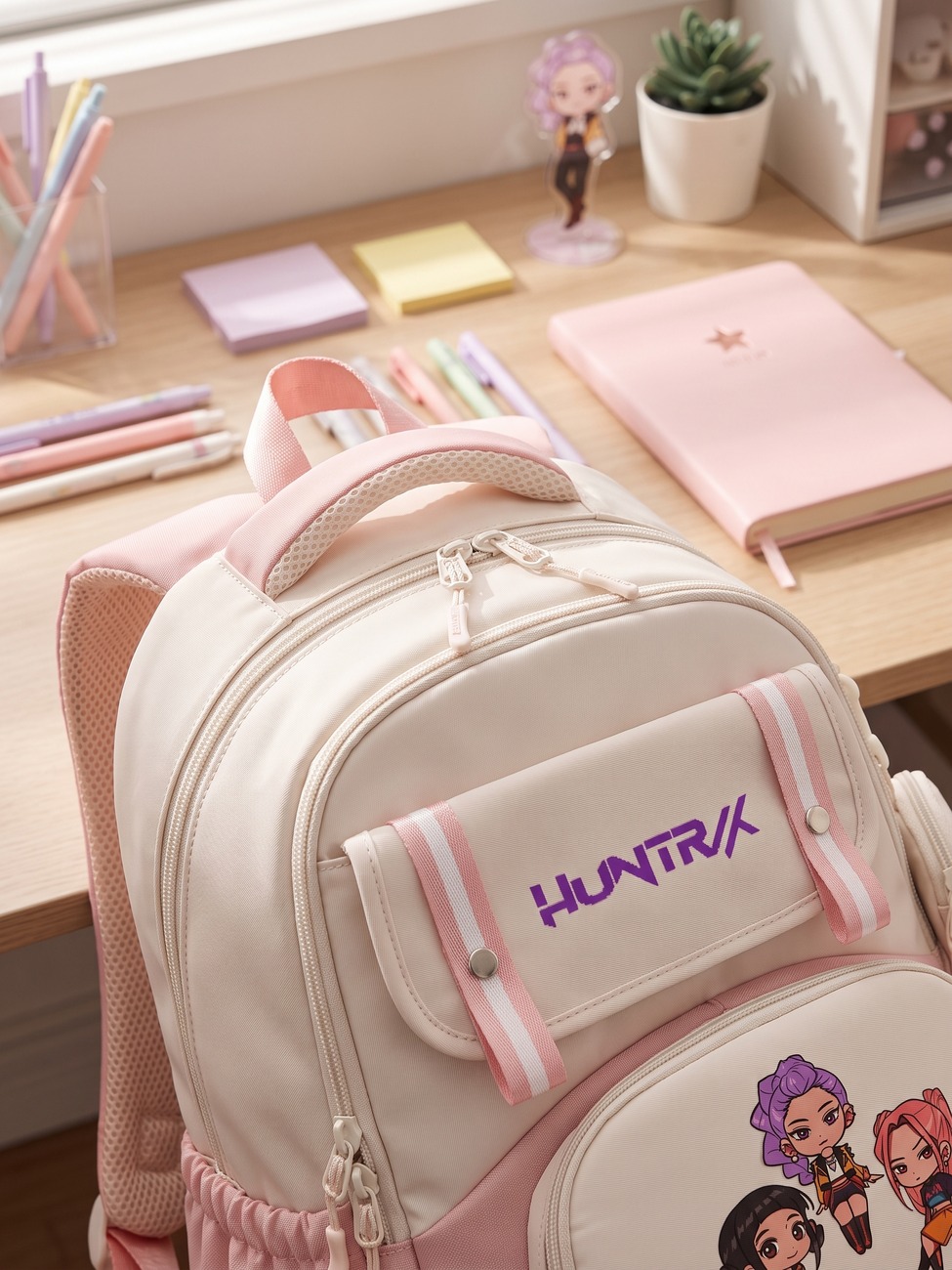 Sac à dos Huntrix coloris pastel – Image 4